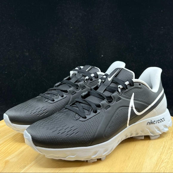 Nike React Infinity Pro Golf Black Grey Platinum White CT6620-004 sz 7.5 Men's - Picture 2 of 10